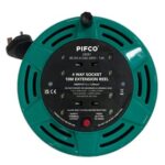Pifco 4-Way Socket 10M Extension Reel