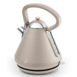 Swan Pyramid Kettle 1.7L - Latte