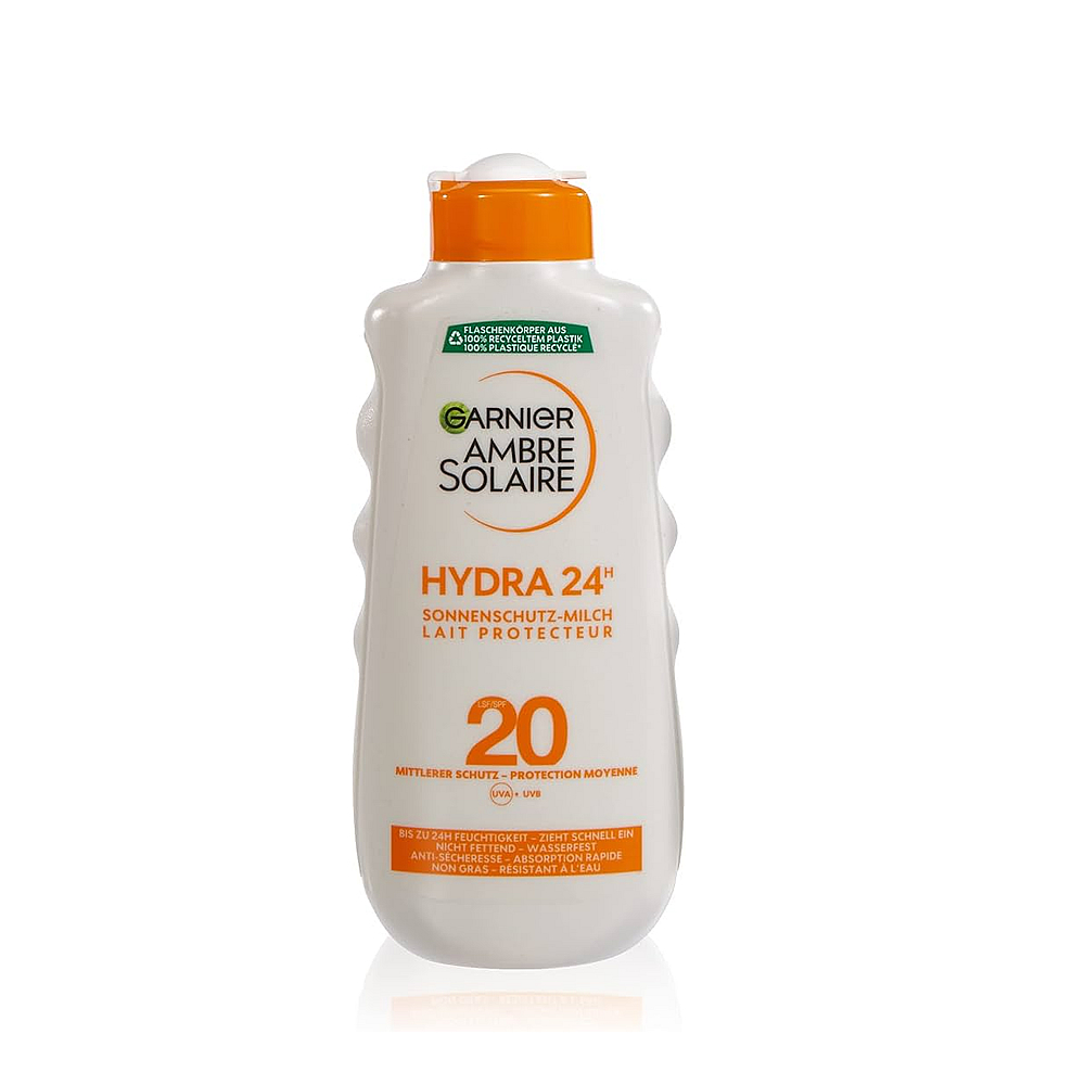 Garnier Ambre Solaire Hydra 24 Hour Protect Hydrating Lotion 200ml - SPF 20