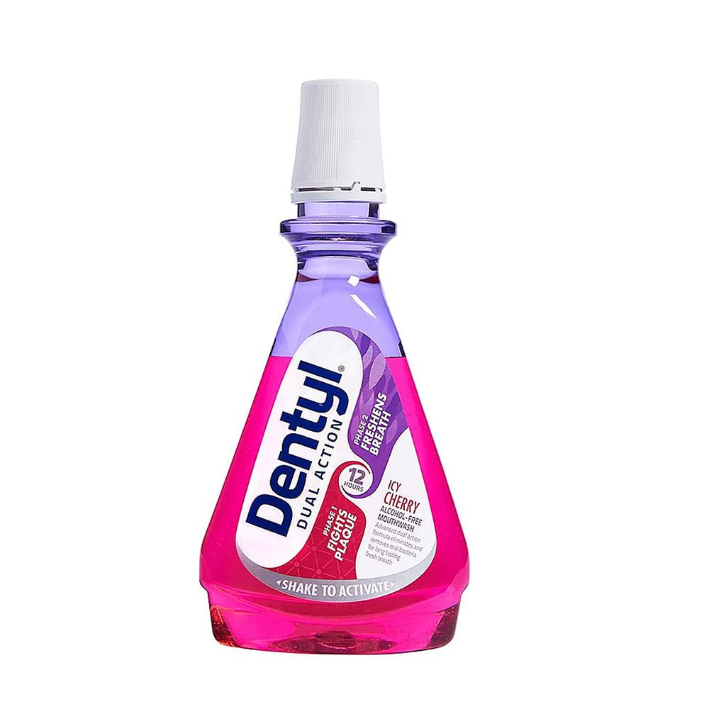 Dently Dual Action Fresh Clove Alcohol-Free Mouthwash – 500ml