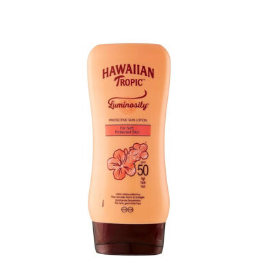 Hawaiian Tropic Luminosity Sun Lotion 180ml - SPF50