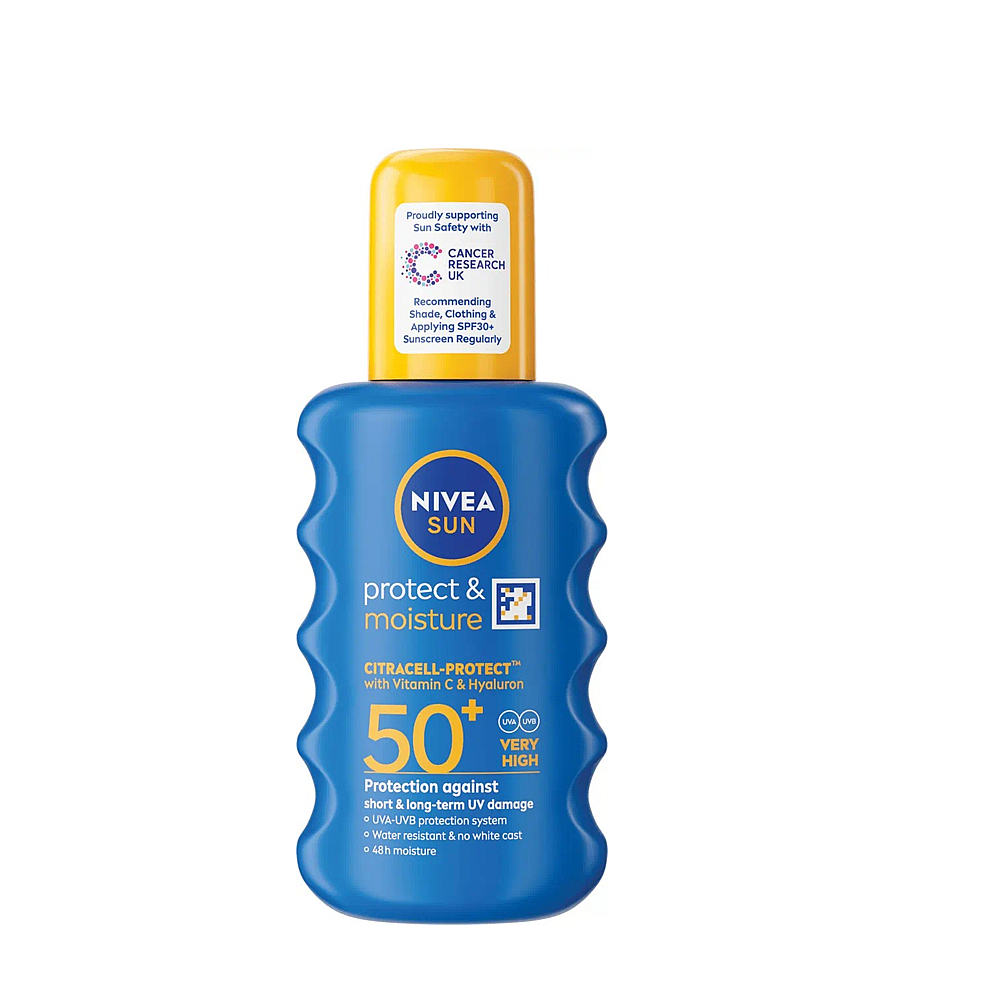 Nivea Sun Protect & Moisture Pump Spray 200ml - SPF50