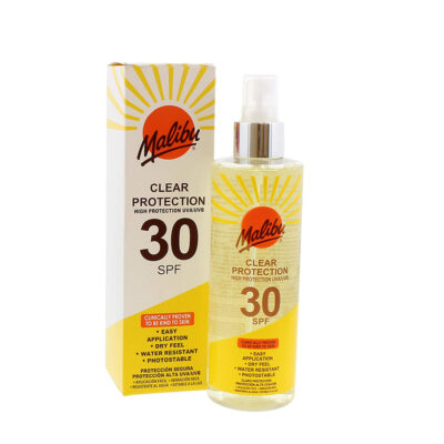 Malibu Sun Clear Protection Dry Oil Spray SPF30