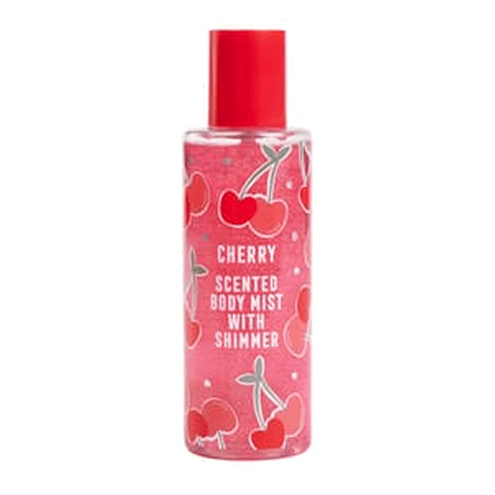 Cherry Scented Shimmer Body Mist 250ml