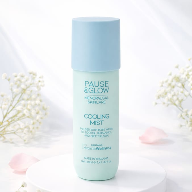 Pause & Glow Menopausal Skincare Cooling Mist 160ml