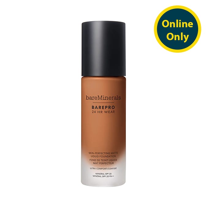 BareMinerals Barepro 24Hr Wear Skin-Perfecting Matte Liquid Foundation 30ml - Deep 50 Neutral