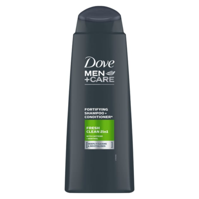 Dove Men+Care Fresh Clean 2 in 1 Shampoo and Conditioner 400ml
