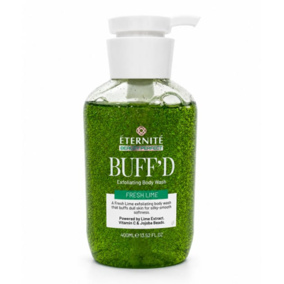 Eternite Buff'd Exfoliating Body Wash 400ml - Fresh Lime