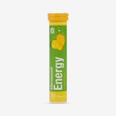 Revitalise Healthcare Effervescent Energy Tablets 20s - Mango