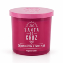 Santa De Cruz Scented Candle Jar 350g - Cherry Blossom & Sweet Plum