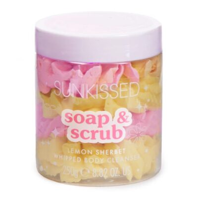 Sunkissed Lemon Sherbet Whipped Soap & Scrub