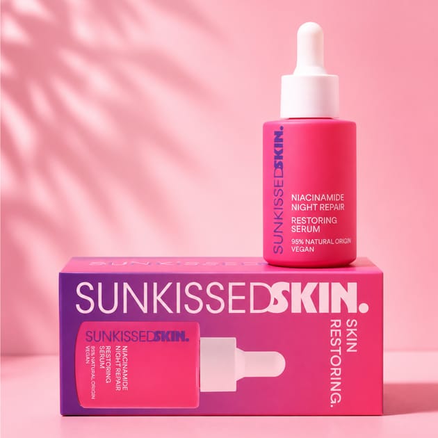 Sunkissed Skin Niacinamide Night Repair Serum 30ml