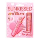 Sunkissed Swizzels Love Hearts Lip Gloss & Holder