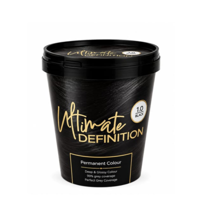 Ultimate Definition Permanent Hair Colour - 1.0 Black