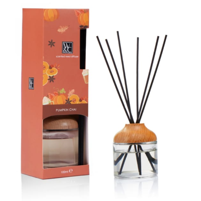Wickford & Co Scented Reed Diffuser 100ml - Pumpkin Chai